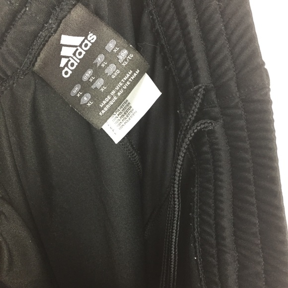 Adidas Black Sweat Pants XL Athletic Sweatpants - Picture 7 of 8